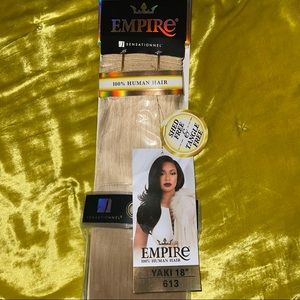 EMPIRE 100% human hair